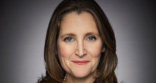 Chrystia Freeland. (Photograph Courtesy of Transport Canada)